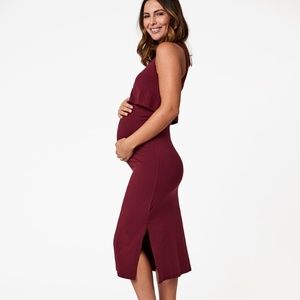 Maternity Tank Midi Dress